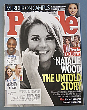 People Magazine April 25, 2016 Natalie Wood
