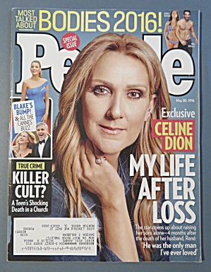 People Magazine May 30, 2016 Celine Dion