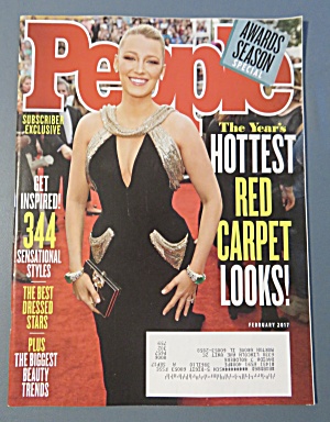 People Magazine February 2017 Red Carpet Looks