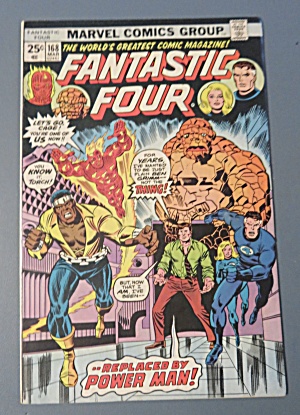 Fantastic Four Comic March 1976 Powers Gone