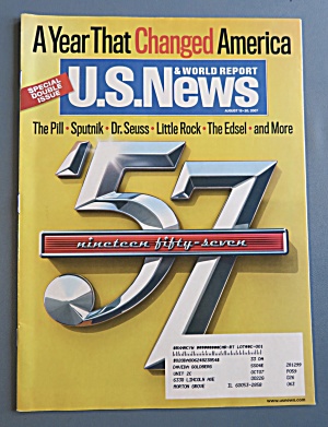 U. S. News & World Report Magazine August 13 - 20, 2007