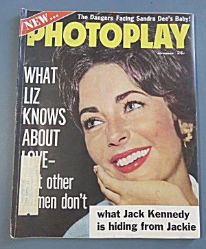 Photoplay Magazine September 1961 Liz Taylor