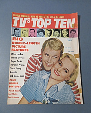Tv's Top Ten Magazine 1961 George Maharis