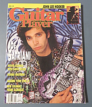Guitar Player Magazine November 1989 Joe Satriani
