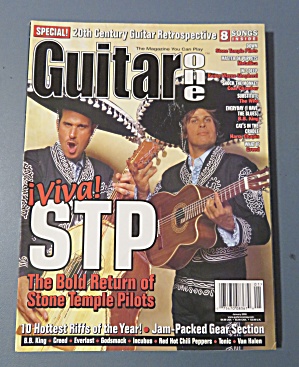 Guitar One Magazine January 2000 Stone Temple Pilots