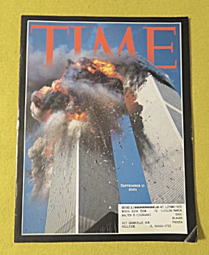 Time Magazine September 11, 2001 Twin Towers