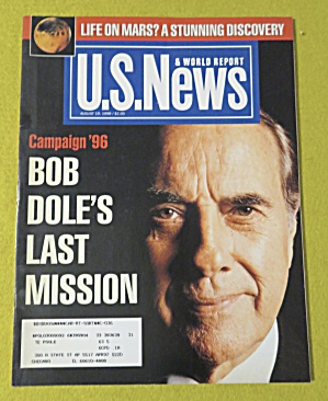U.s. News & World Report Magazine August 19, 1996