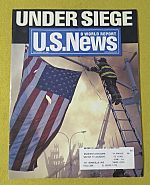 U.s. News & World Report Magazine September 24, 2001