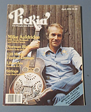 Pickin' Magazine April 1978 Mike Auldridge