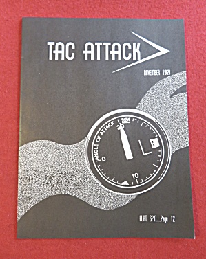 Tac Attack Magazine November 1969 Flat Spin