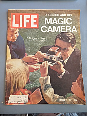 Life Magazine October 27, 1972 Genius & Magic Camera