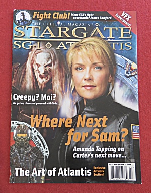 Stargate Magazine March-april 2009 Where Next For Sam