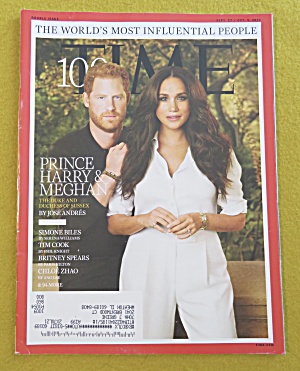 Time Magazine September 27-october 4, 2021 Harry & Wife