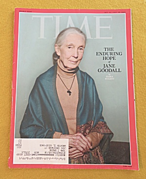Time Magazine October 11-october 18, 2021 Jane Goodall