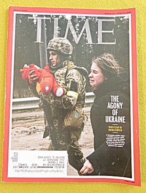 Time Magazine March 28 - April 4, 2022 Ukraine