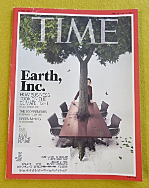 Time Magazine April 25 - May 2, 2022 Earth Inc