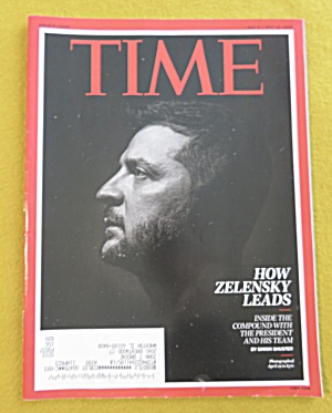 Time Magazine May 9 - May 16, 2022 Zelensky
