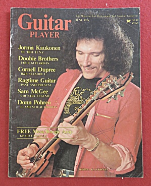 Guitar Player Magazine June 1976 Jorma Kaukonen