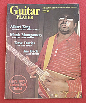 Guitar Player Magazine September 1977 Albert King