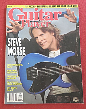 Guitar Player Magazine October 1989 Steve Morse