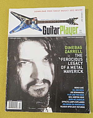 Guitar Player Magazine February 2005 Dimebag Darrell
