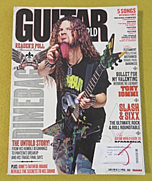 Guitar World Magazine March 2008 Dimebag Darrell