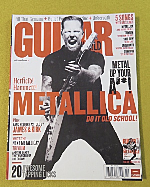 Guitar World Magazine December 2008 Metallica