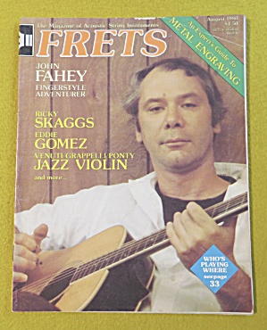 Frets Magazine August 1980 John Fahey