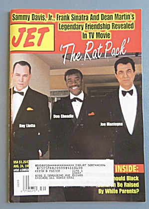 Jet Magazine August 24, 1998 The Rat Pack