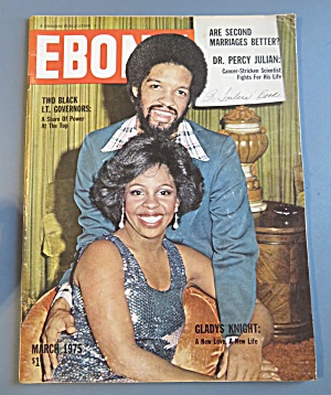 Ebony Magazine March 1975 Gladys Knight