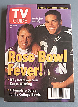 Tv Guide December 30, 1995-january 5, 1996 Rose Bowl