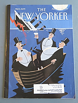 The New Yorker Magazine August 15 & 22, 2011 S. O. S.