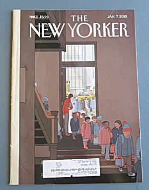 The New Yorker Magazine January 7, 2013 Threshold