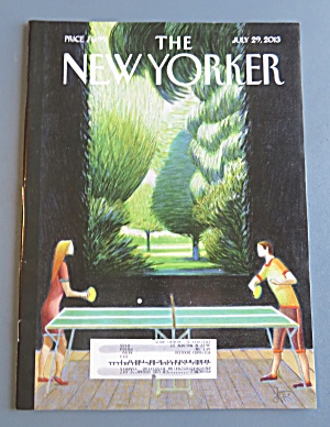 The New Yorker Magazine July 29, 2013 Inside Outside