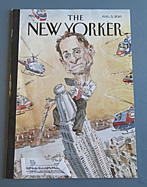 The New Yorker Magazine August 5, 2013 Carlos Danger