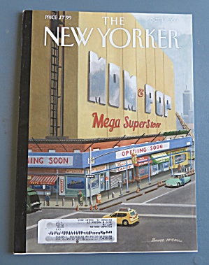 The New Yorker Magazine October 13, 2014 Mega Store