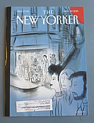 The New Yorker Magazine November 30, 2015 Paris
