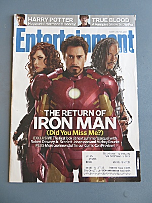 Entertainment Magazine July 24, 2009 Return Of Iron Man