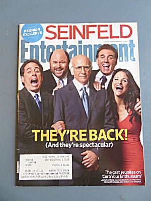 Entertainment Magazine September 4, 2009 Seinfeld
