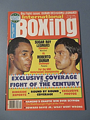 International Boxing Magazine October 1980 Ray Vs Duran