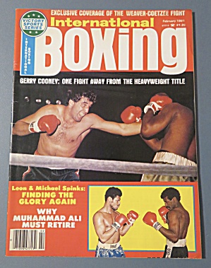 International Boxing Magazine February 1981 Cooney
