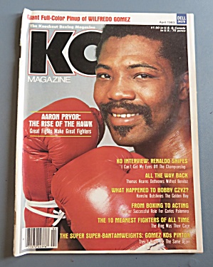 Ko (Knock Out) Magazine April 1983 Aaron Pryor