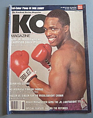 Ko (Knock Out) Magazine June 1983 Davey Moore