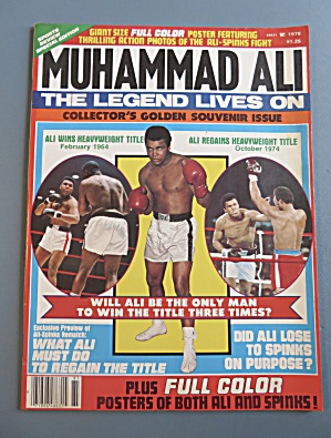Muhammad Ali Magazine 1978 The Legend Lives On