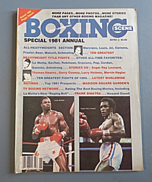 Boxing Scene Magazine 1981 Special 1981 Annual