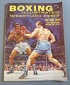 Boxing Illustrated Wrestling News Magazine April 1961