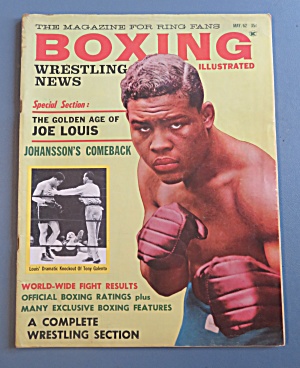 Boxing Illustrated Wrestling News Magazine May 1962