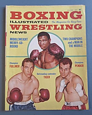 Boxing Illustrated Wrestling Magazine July 1962