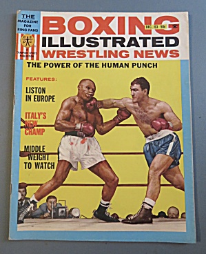 Boxing Illustrated Wrestling News Magazine Dec 1963