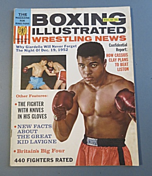Boxing Illustrated Wrestling News Magazine March 1964